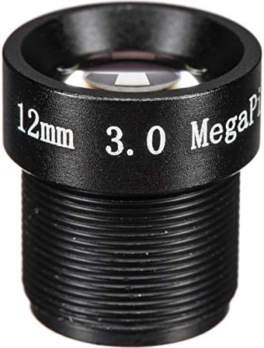 Marshall Electronics 12mm f/1,8 M12 Lente 3MP para câmera CV502-MB/M