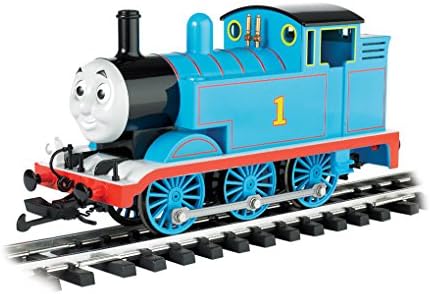 Bachmann Thomas & Friends - Thomas the Tank Engine com Locomotiva em escala G grande G para crianças unissex