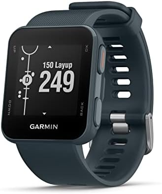 Garmin Approach S10, relógio de golfe leve GPS, granito azul