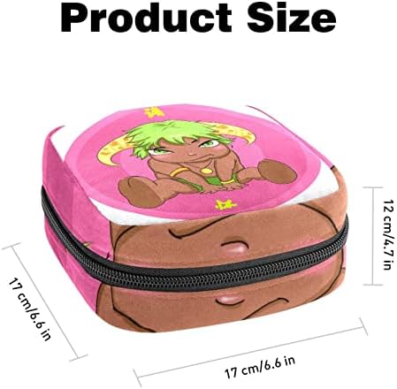 Bolsa de armazenamento de guardanapos sanitários, bolsa menstrual da bolsa portátil Bolsas de armazenamento portáteis de guardana