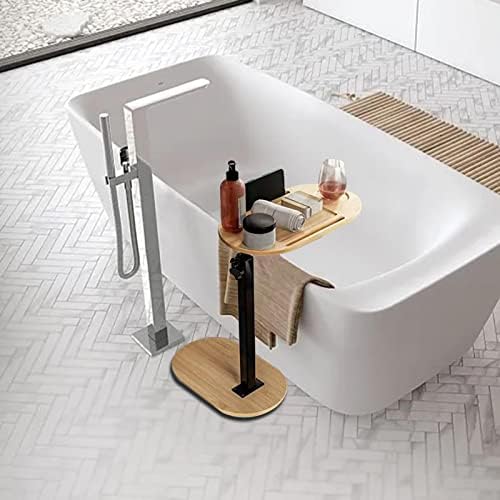 Ｋｌｋｃｍｓ Acessórios de banheira de banheira de banheira de banheira de banheira de bambu