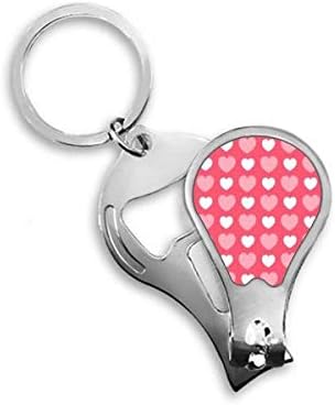 Dia dos Namorados Pontos de Coração Branco Rosa Pontos de Corcedor de Cutter Cretter Chain Chain Scissor