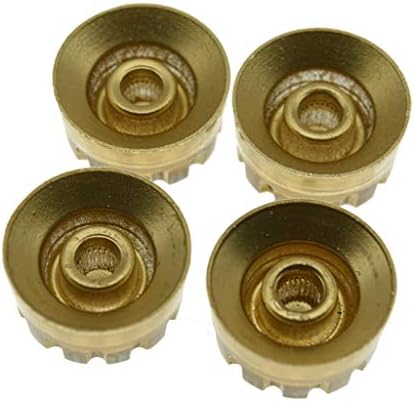 DoPro 4pcs USA LP guitarra de velocidade Speed ​​Dial Knobs 24 botões de controle de finos para os EUA Les Paul/Cts Pots Gold