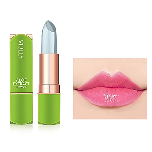 Lipstick e brilho labial Balm claro hidratante à prova d'água e lábio de lips de longa duração de longa alteração de batom de batom