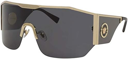 Versace VE2220 100287 Gold VE2220 Visor Sunglasses Lens Categoria 3 Tamanho 41mm