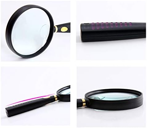 Ligas de lupa de lupa, 10x Magnier de leitura de crianças de mão 10x 20x Lens de lente óptica de lente de relógio