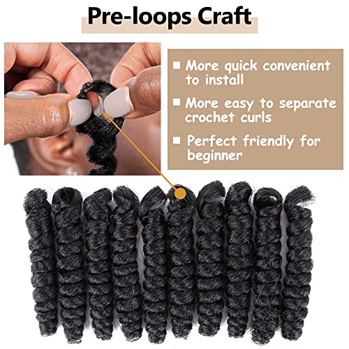 Phocas 8 embalam cabelos curtos de crochê para mulheres negras
