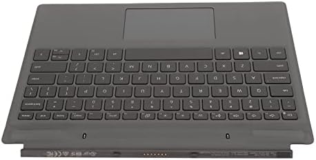 Teclado de viagem destacável para Dell Latitude 7320 7310, teclado de laptop de luz de fundo de conexão contínua com touchpad