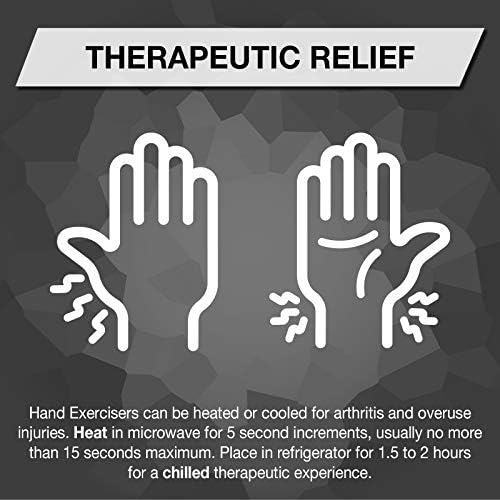 Theraband Hand Exerfiser, Bola de Estresse para Mão, Puxo, Dedo, Prepúcio, Fortalecimento e Terapia de Grip, Esprema