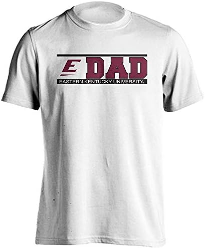 T-shirt de manga curta orgulhosa da Universidade Easterna do Kentucky Eku Padratom