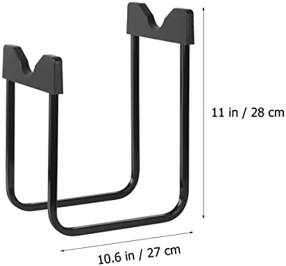 Cabilock 3 sets Slip de jarro incluem suporte de não suporte para dispensador com garrafa prática de ferro invertido de suporte para