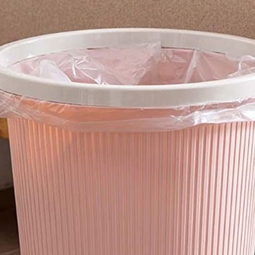 Lata de lixo de abcel, lixo pode desperdiçar caixotes com anel de aperto anel de cozinha quarto de tampa de papel plástico cesta de cozinha lixo lixo de lixo