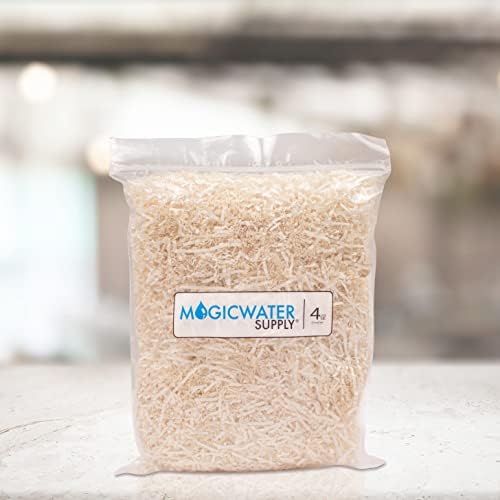 Magicwater Supply Soft & Fin Cut Crinkle Papline Shred Filler para embrulho de presentes e recheio de cesta - creme
