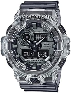 Casio GA-700SK-1AER Watch de resina cinza Stopwatch