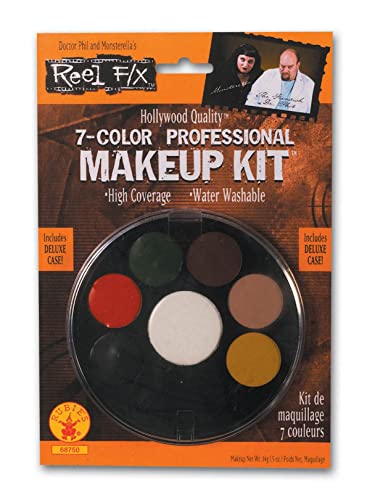 7 colorido kit de maquiagem profissional rolo f/x maquiagem de fantasia de halloween