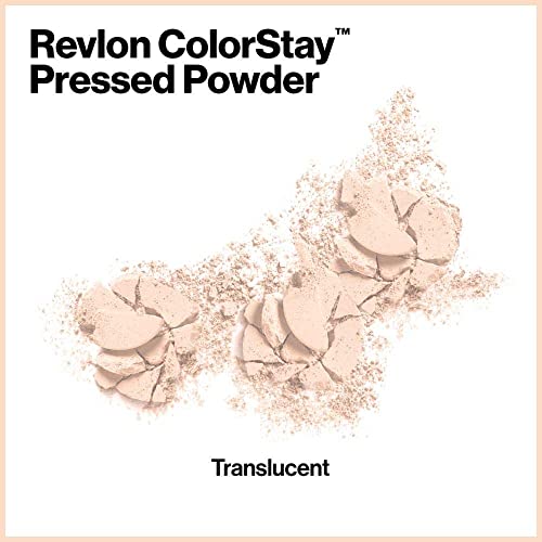 Revlon Colorstay Pressed Powder, Longwearing Oil Free, -Fragrance Free, maquiagem não comedogênica, banana, 0,3 oz