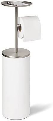 Suporte de papel higiênico ynayg, suporte de rolo de vaso sanitário livre, dispensador de papel portabloToilet, espaço suficiente,