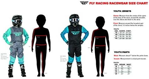 Fly Racing 2022 Jersey F-16 para mulheres jovens