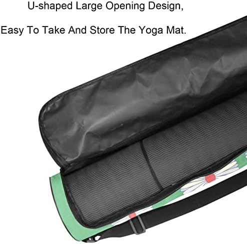 DandelionJpg Yoga Mat Carrier Bag com alça de ombro Bolsa de ginástica de saco de ginástica