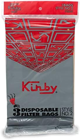 Kirby 190681 Bolsa de filtro descartável 3 pacote