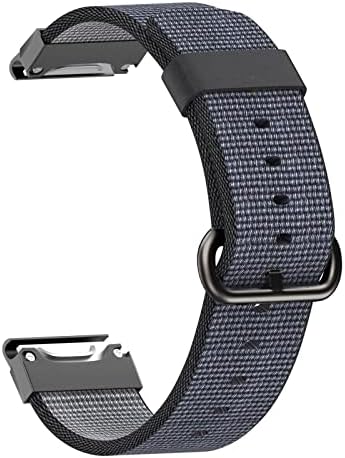 BCMCBV 22mm Nylon Watchband para Garmin Fenix ​​6 6x Pro pulseira Strap Fenix ​​5 5Plus 935 S60 Quatix5 Acessório SmartWatch