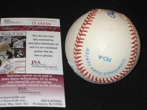 O Cliff Mapes Yankees assinou autêntico autêntico Rawlings Oal Baseball JSA raro! - bolas de beisebol autografadas