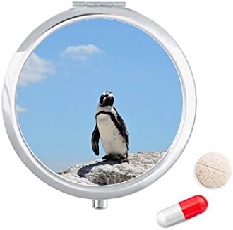 Penguin Ocean Antártico Ciência Natureza Pressione Caixa de Caixa de Polícia de Polícia Caixa de Armazenamento Distribuidor de Contêiner