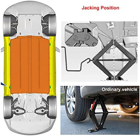 Jack de tesoura do CPROSP para carro/SUV/MPV, apenas para chave de pneu, apenas para uso de emergência, não para projetos