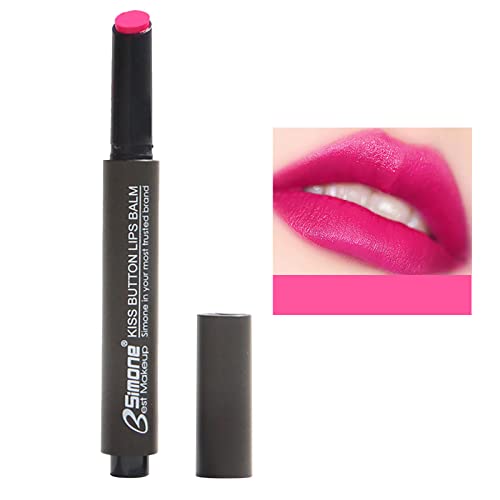 Koranor Lipstick Cup não push-on push-on borda batom de lábios à prova d'água maquiagem Matte Love que