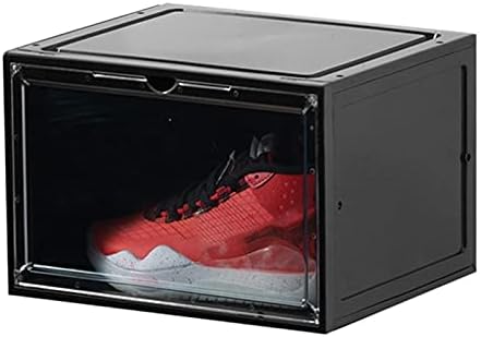 Caixas de sapatos ZSFBIAO, caixa de armazenamento de tênis Lado magnético Abrir caixa de armazenamento de sapatos transparente