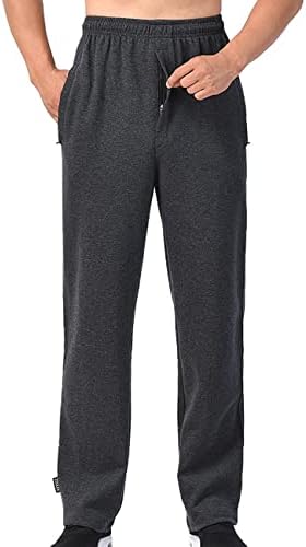 Calça de fundo de fundo de esportes de esportes de esportes masculino de zoulee