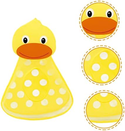 Kisangel Shower Toy Toys Decorações Banho organizador de armazenamento fofo para banheira de pato Kids Holder Crianças