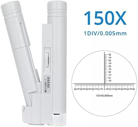 Liujun Mini portátil Microscópio de Ligação de Ligas de Vidro de Vidro Gama de Ligas de Vidros de Vidro com Luz com Luz