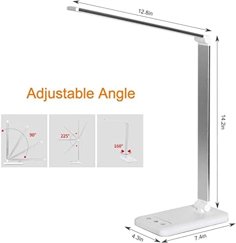 Fragrância de licor Lâmpada LED LED LUZ DE ESCRITÓRIO DIMMÁVEL DE MÁSCIA COM PORTA DE CARREGO USB, 5 MODOS DE ILUSTIMAÇÃO,