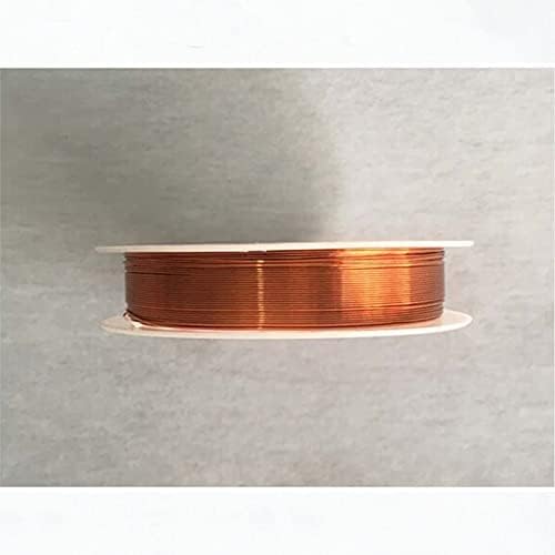 Fio de cobre de espessura de 0,7 mm de 0,7 mm, fio elétrico de enrolamento de fios de cobre para conectar ou soldagem-10m