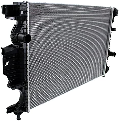 Montagem do novo radiador rareelétrico compatível com 2013-14 Lincoln MKZ 2.0L DG9Z-8005-C FO3010317 DG9Z8005C