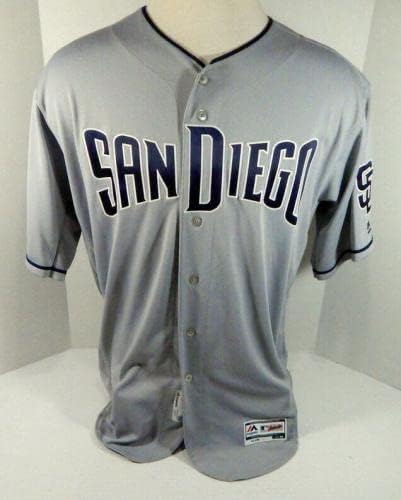 2017 San Diego Padres Darren Balsley #36 Jogo emitido Gray Jersey SDP0866 - Jogo usou camisas MLB