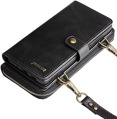 Caixa de carteira Tyimok, compatível com estojo de folga 12/12 Pro, caixa de carteira destacável de fechamento magnético de