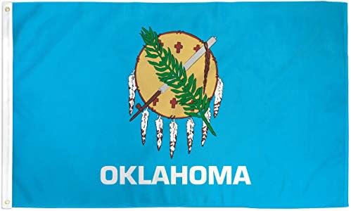 Oklahoma Flag 2x3ft poly
