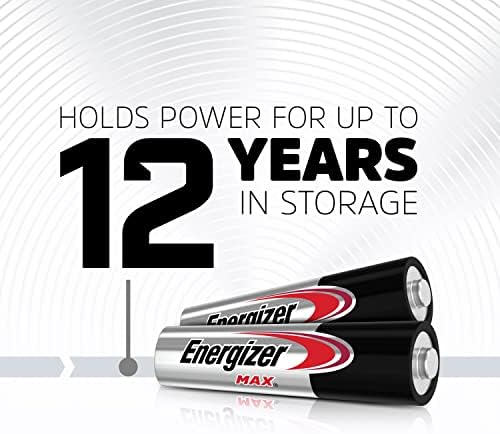 Energizer AAA Baterias, max triplo a max bateria alcalina, 24 contagem