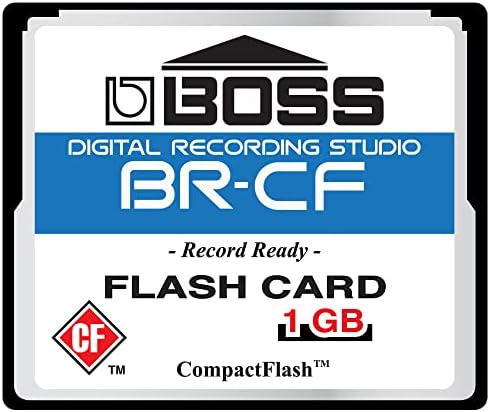 1 GB BR-CF Boss Roland Compactflash CF Memory Card para BR-600, BR-864, BR-900CD, MC-808