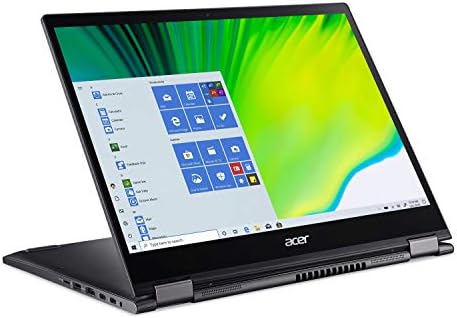 Acer spin 5 sp513-54n-58xd laptop conversível-, 13,5 '2k ips touch, Intel i5-1035g4, 8gb LPDDR, 256 GB SSD, recarregável ativo,