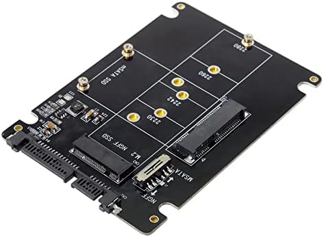 XIWAI COMBO M.2 NGFF B-key & MSATA SSD TO SATA 3.0 Adaptador Conversor Case