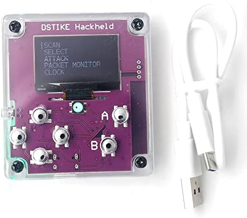 Aursinc Dstike Deauther Hackheld Esp8266 Conselho de Desenvolvimento Arduino Hackd Hack Kit DIY | Deauther Attack/Beacon/Prove/Monitor