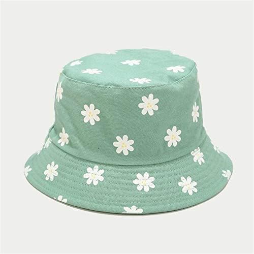 Chapéu de balde reversível chapéu de sol chapéus de verão dobráveis ​​para mulheres chapéu de pescador de dupla face