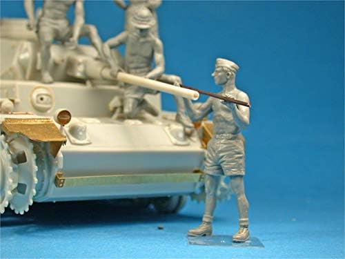 1:35 Figuras da equipe de tanques alemães 'Afrika Korps'