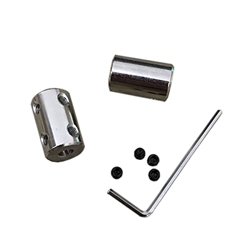 Acoplamento de 1pcs eixo de 5 mm a 8mm de acoplamento flexível de 22 mm de comprimento de 14 mm com parafusos e chaves