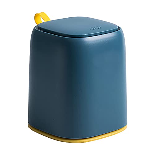 Syksol Guangming - Lixo de mesa pode lixo portátil Bin Bin Type Bucris Bucket com Mini Mini Caixa de Armazenamento de