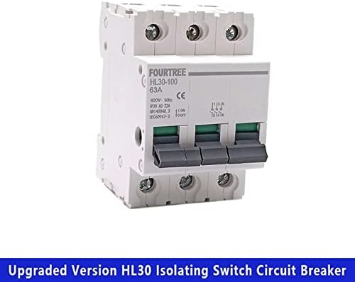 Interruptor principal de gruni 1pcs hl30 isolador de iSolador função doméstica Desconector isolador 1p 2p 3p 4p 32a