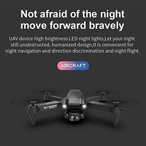Veículo aéreo não tripulado Afeboo com câmera de alta definição, adequada para adultos e iniciantes, veículo aéreo não tripulado FPV